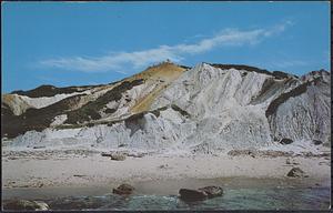 Colorful Gay Head Cliffs, Martha Vineyard, Mass.