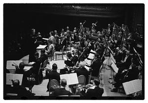 Harvard & Radcliffe Glee Clubs symphony Boulanger conducting, Symphony Hall