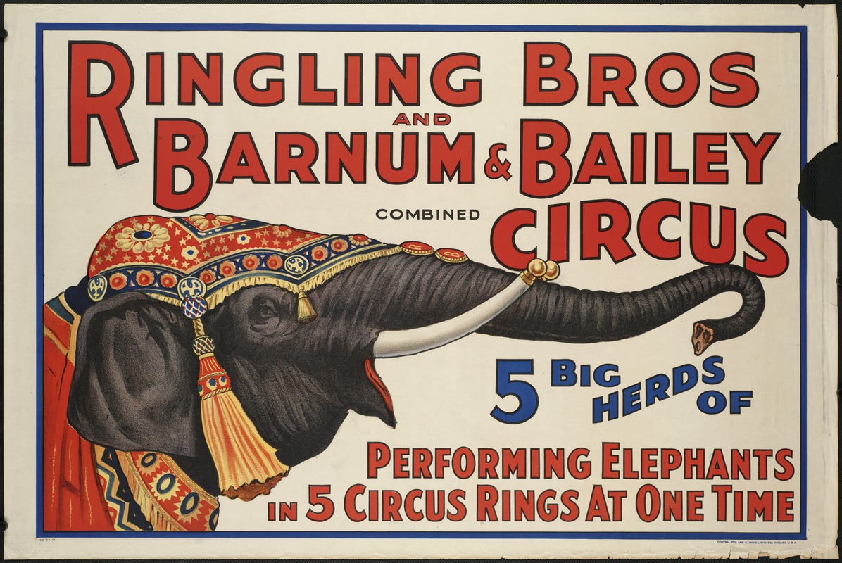 Ringling Bros and Barnum Bailey Combined Circus Digital Commonwealth