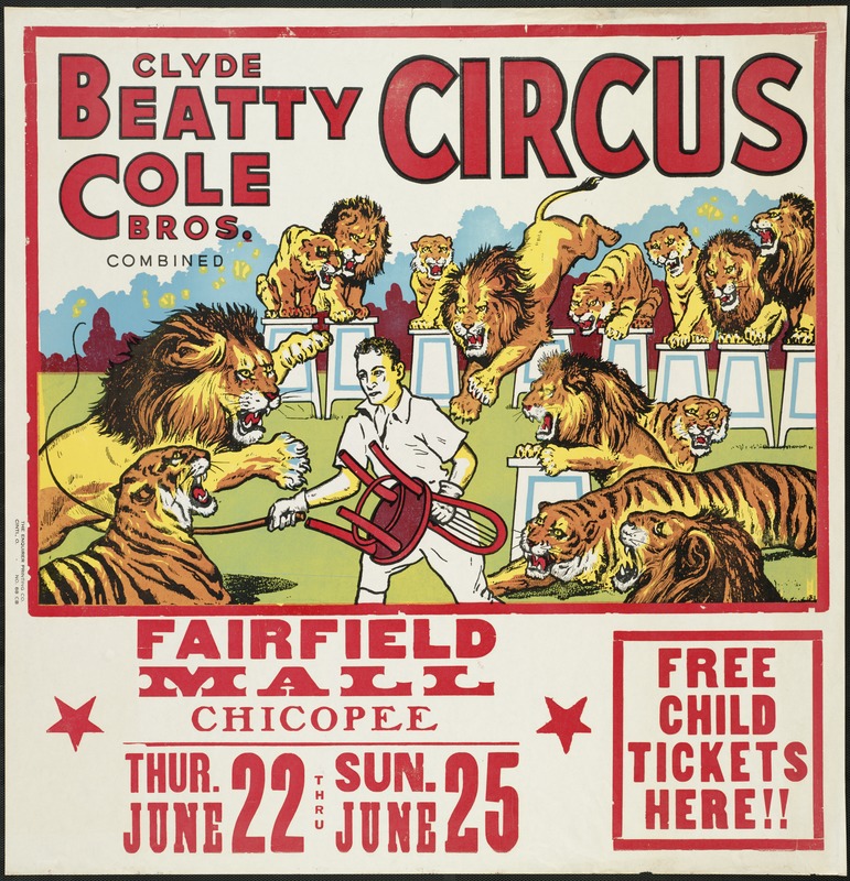 Clyde Beatty Cole Bros. Combined Circus Digital Commonwealth