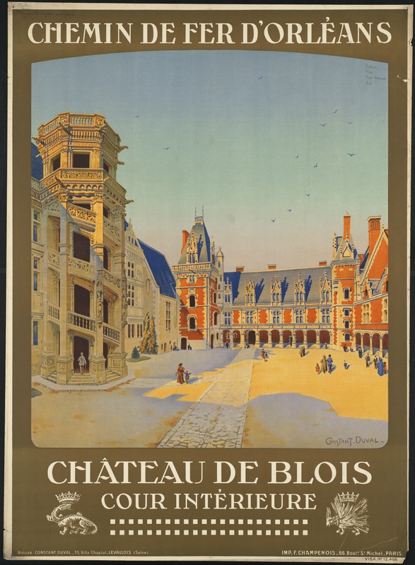Château de Blois. Cour intérieure