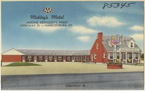 Mobley's Motel, among Kentucky's finest, Highway 35 -- Harrodsburg, KY