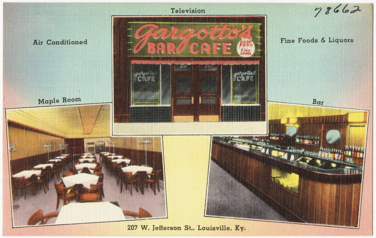 Gargotto's Cafe & Bar, 207 W. Jefferson St., Louisville, Ky.