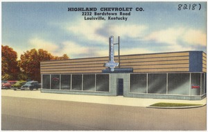 Highland Chevrolet, Co., 2232 Bardstown Road, Louisville, Kentucky