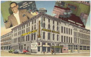 Imperial Hotel, located at 7th and Jefferson, in the heart of Louisville, Ky.