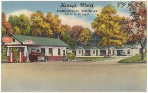 Henry's Motel, Madisonville, Kentucky on U. S. 41 South