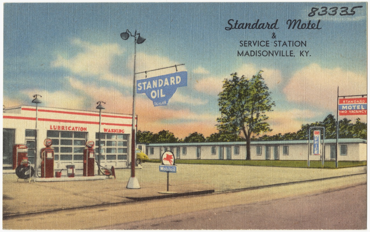 Standard Motel & Service Station, Madisonville, KY.