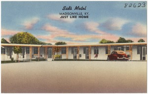 Sid's Motel, Madisonville, KY.,  just like home