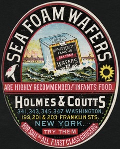 Sea foam wafers are highly recommended for infants food.