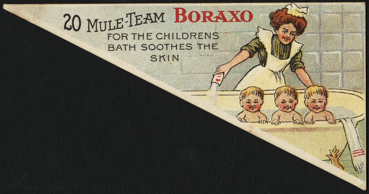 20 Mule-Team Boraxo for the childrens bath sooths the skin