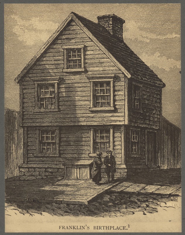Birthplace of Benjamin Franklin, Milk Street