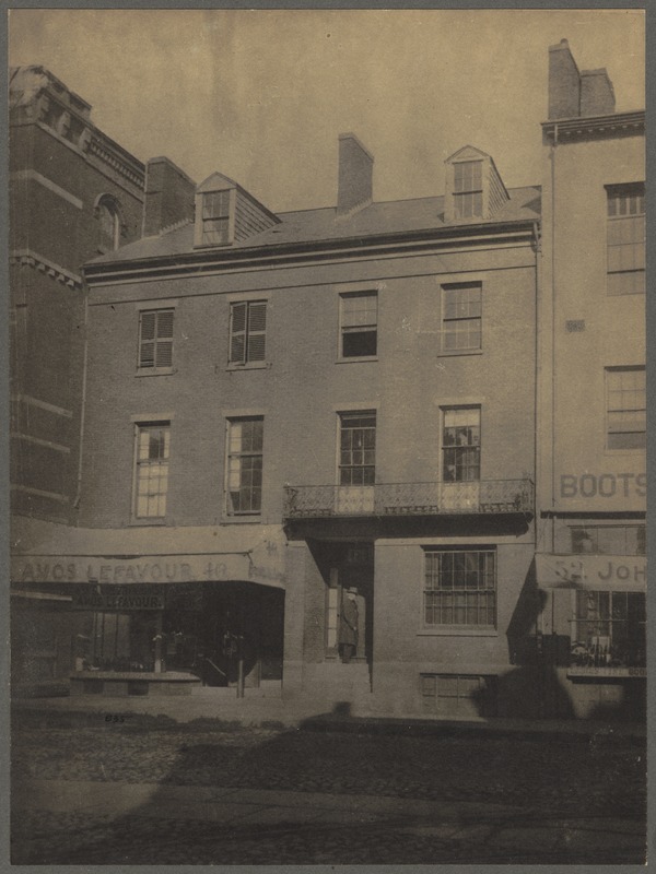 Residence of Wendell Phillips, Essex Street