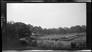 Parking lot. Merrymount Park 1919