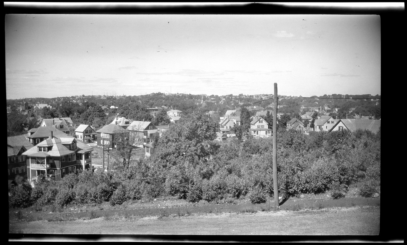 View from Adams School 1919