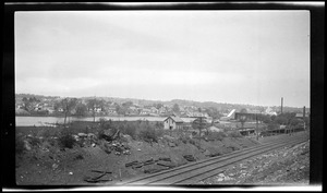 Quincy Coal Yard. Views from Verchild pasture