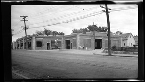 Edison Park garage. Washington St. 1920