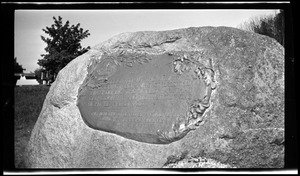 Worlds War Memorial Tablet (boulder)