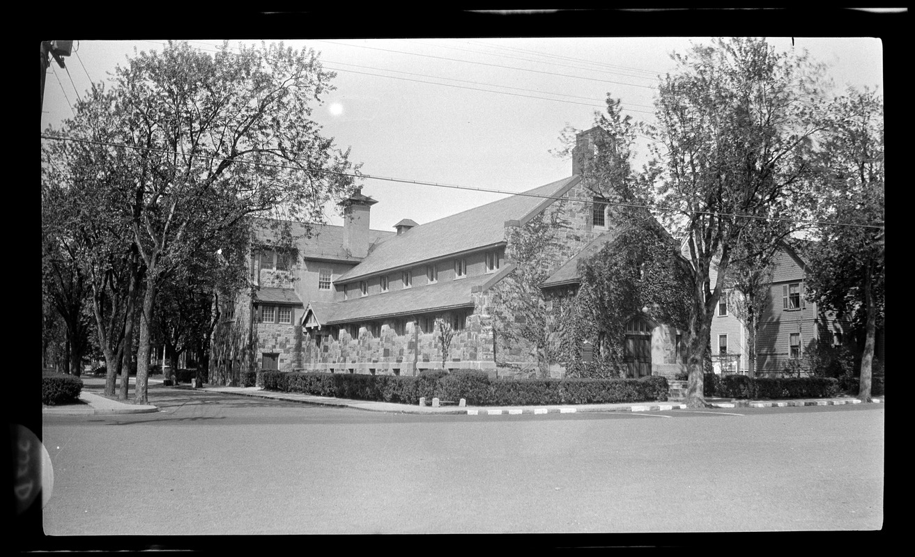 Park and Downs Church (Wollaston Congregational) Rawson Rd., 1920