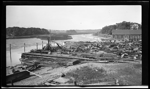 Ruins of Hanley Boat Shop 1920