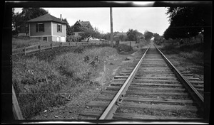 Granite Railway spur track siding