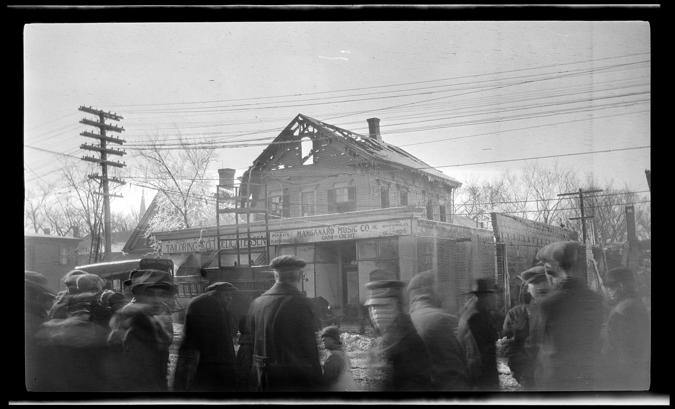 Plumer buildings fire. Dec. 31, 1921