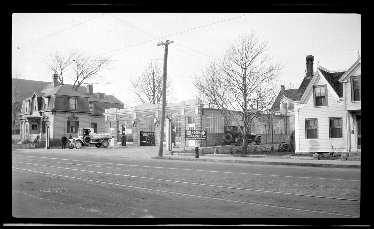 Nash Garage. Washington Street Digital Commonwealth