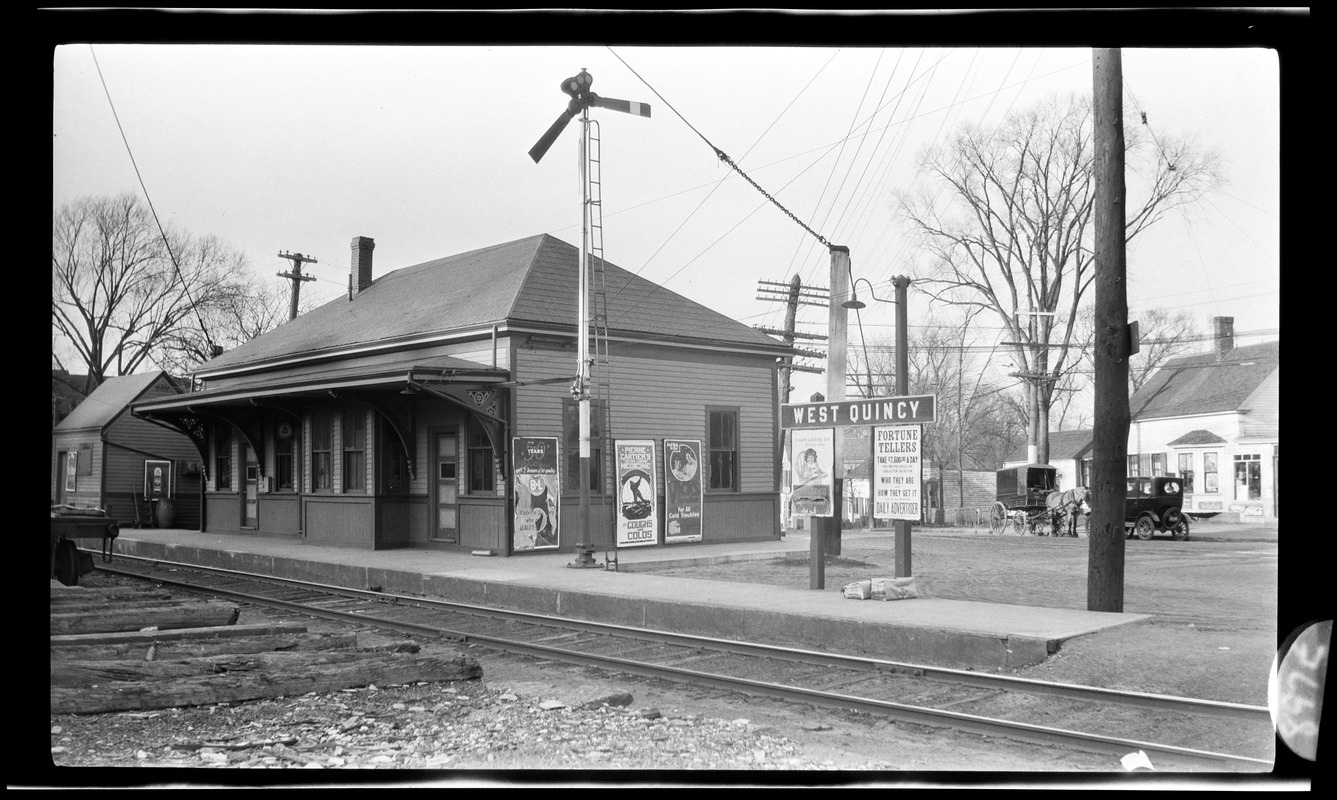West Quincy Railroad Station 1924