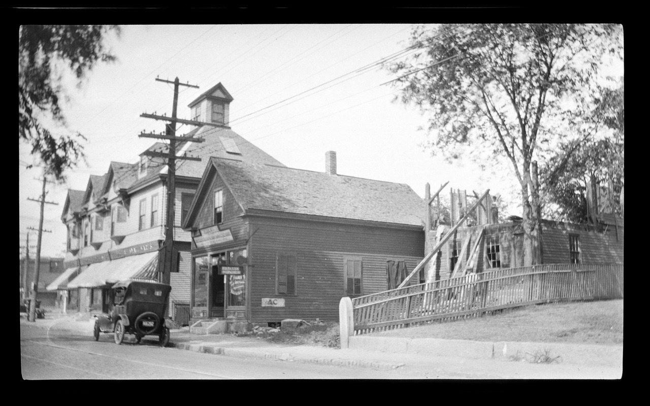 Former Quincy Adams Post Office building 1924 Digital Commonwealth