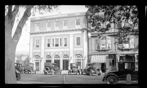 Patriot Ledger office. Temple Street. August 11, 1924