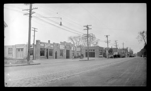 Silverman's Garage. Washington Street. October 16, 1924