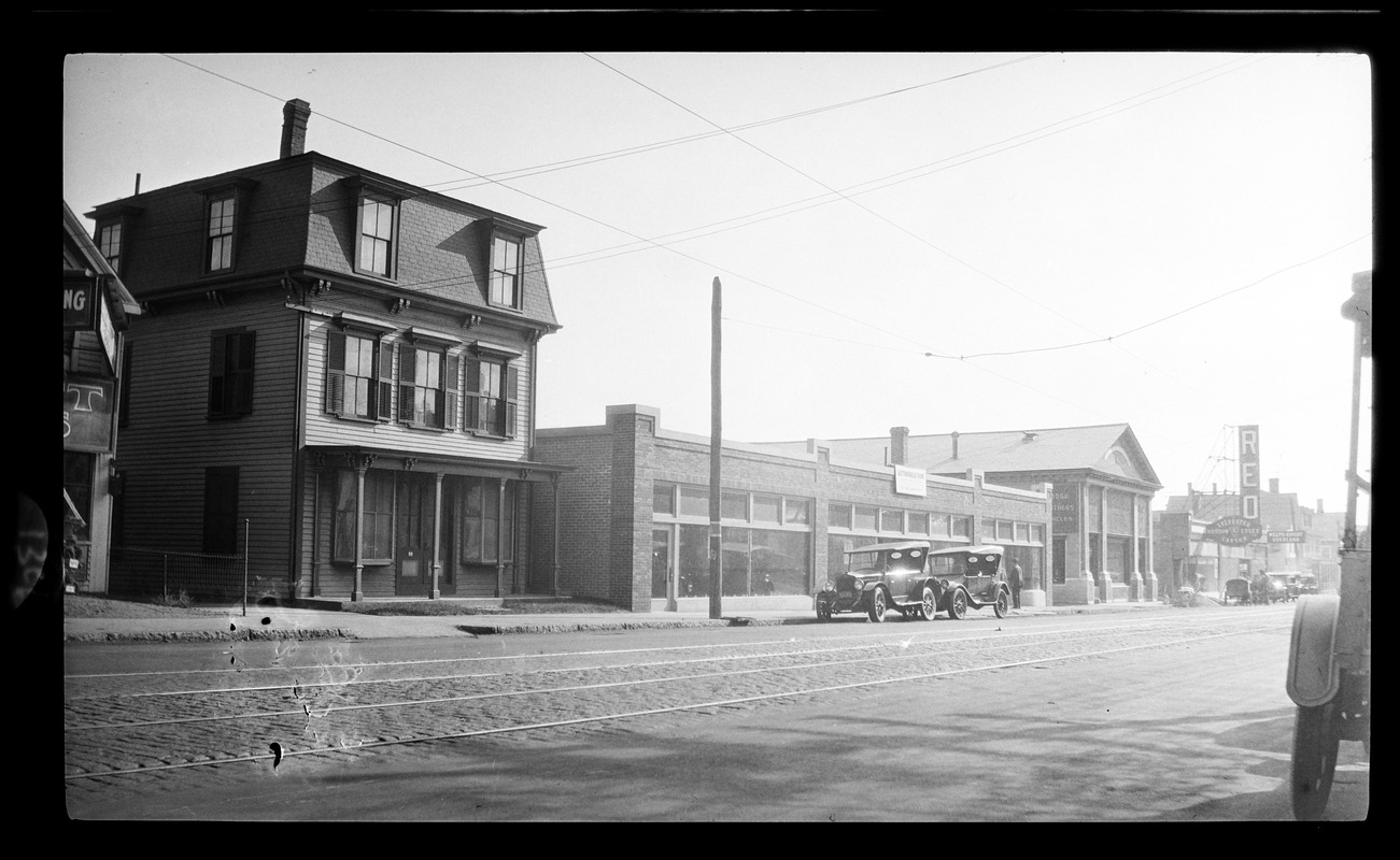 Kincade stores, Kenison estate. Washington Street. September 29, 1925