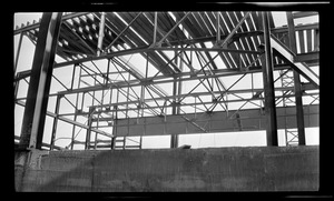 North Junior High. View of Construction. April 10, 1926