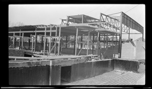 North Junior High. View of Construction. April 10, 1926