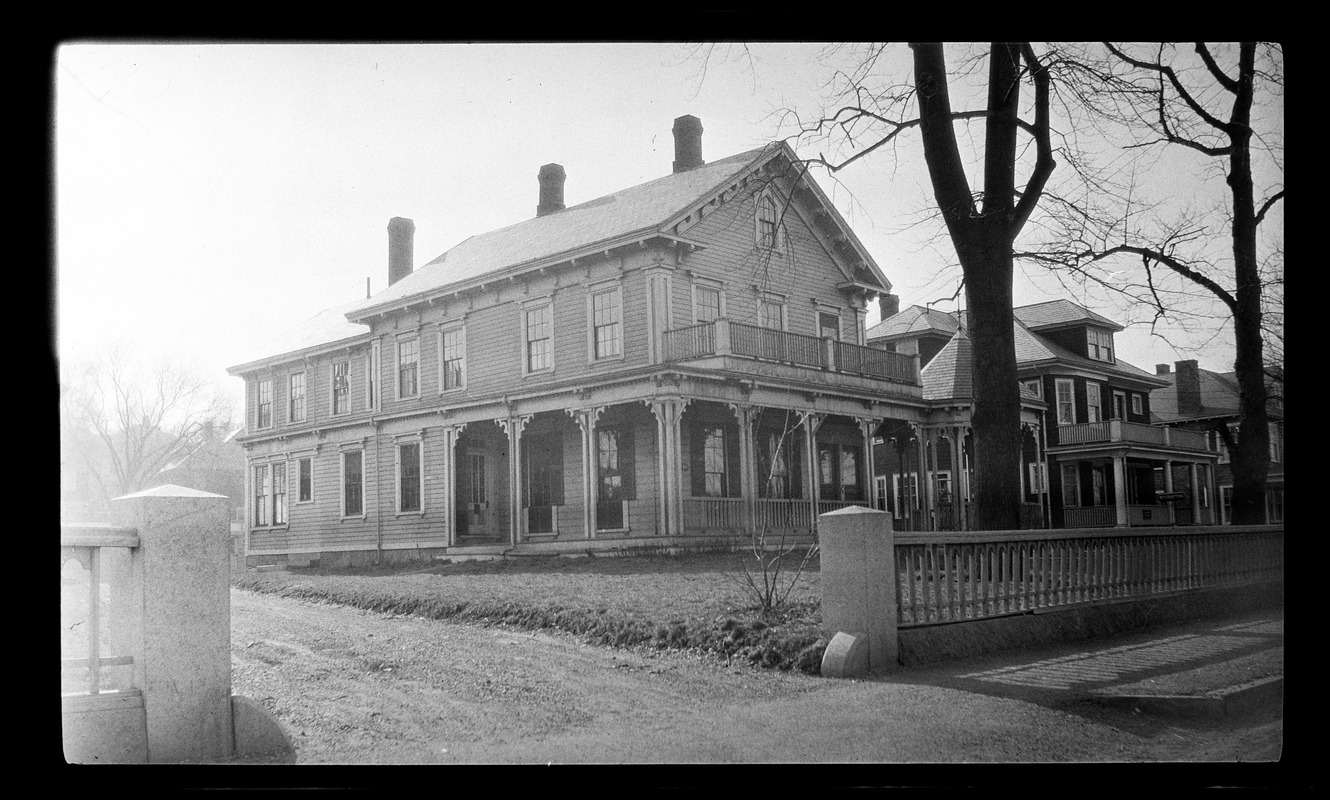 Charles A. Howland house. Adams St. March 17, 1927