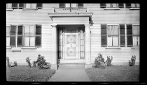 Thomas Adams house doorway