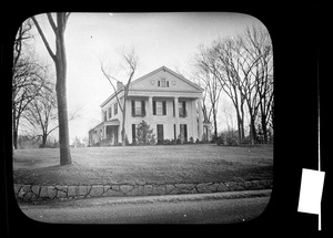 Nathaniel Emmons house built ca. 1836. Later Whitcher - Binnian Drake - Perley E. Barbour - Adams St.