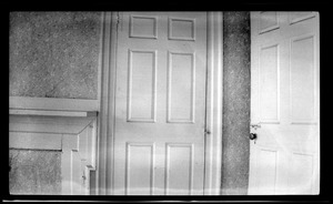 Inside door. William Baxter house