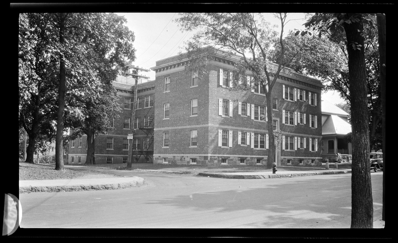 Apartment house. 17 Greenleaf St. 1931