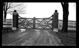 Gate at Sailors' Snug Harbor 1932