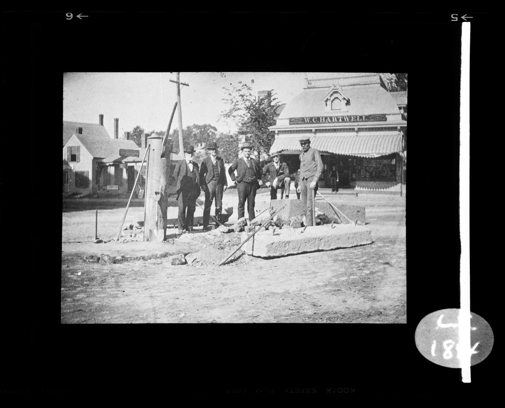 Passing of the town pump 1898