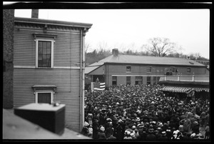 President Taft at Quincy RR Station 1912