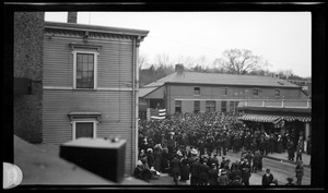 President Taft at Quincy RR Station 1912