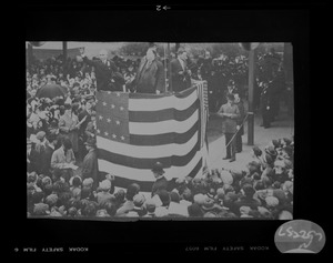 President Taft at Quincy RR Station 1912