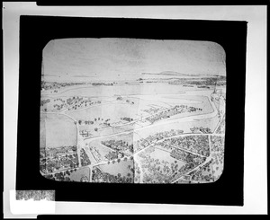 Quincy Canal (Birds eye view) map 1876