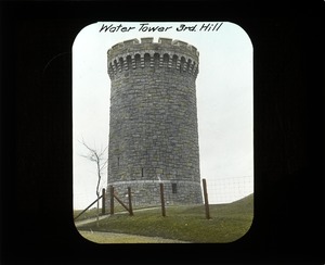Water tower 3rd Hill. (color). 1920s