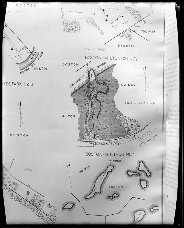 Maps of areas in Massachusetts