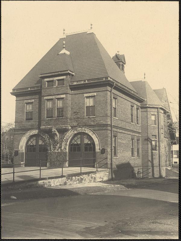 Hook & Ladder Company No. 2 Fire Station, Newton, c. 1925 - Digital ...