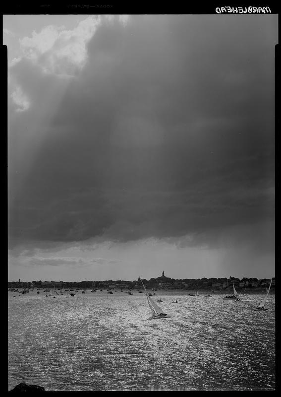 Marblehead, harbor and sailboats