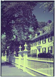 Salem, Ropes Mansion, spring