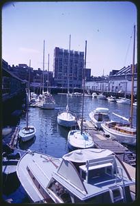 Lewis Wharf and Commercial Wharf, Boston